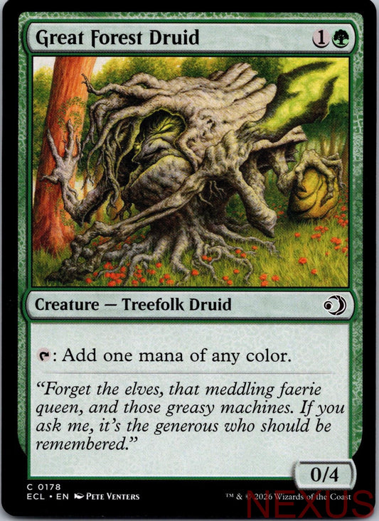 Great Forest Druid 178 Common Near Mint