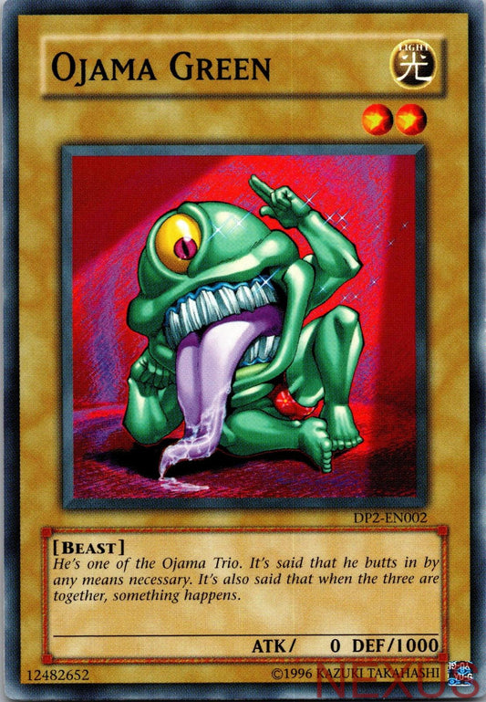 Ojama Green DP2-EN002 Duelist Pack 2: Chazz Princeton Yu-Gi-Oh Unlimited NM