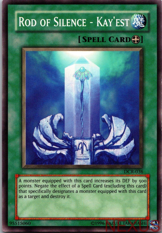 Rod of Silence - Kay'est DCR-036 Common Dark Crisis Yu-Gi-Oh Unlimited Near Mint
