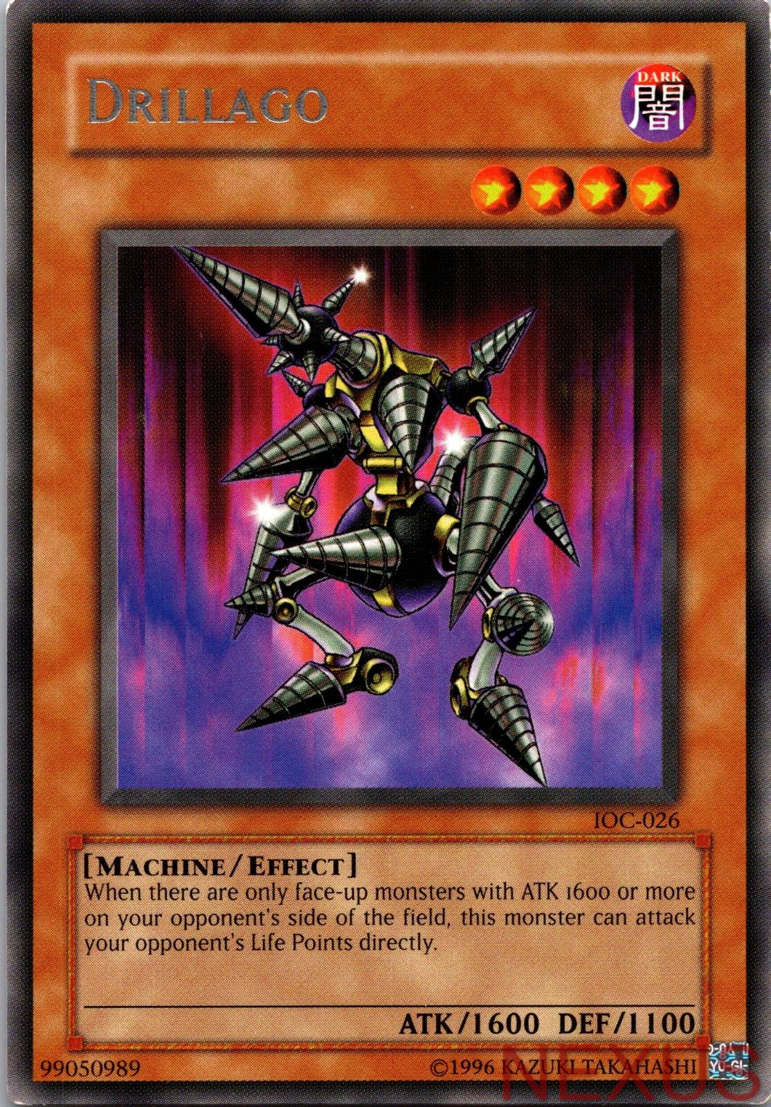 Drillago IOC-026 Rare Unlimited Lightly Played