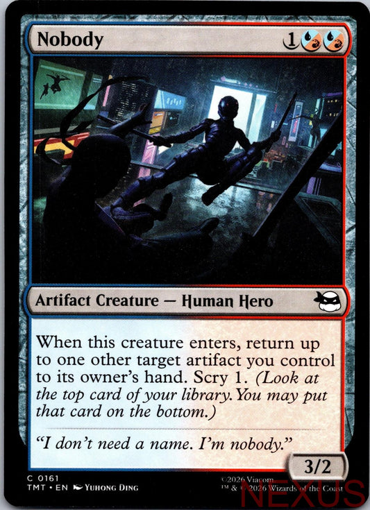 Nobody 0161 Common Teenage Mutant Ninja Turtles Magic: The Gathering Near Mint