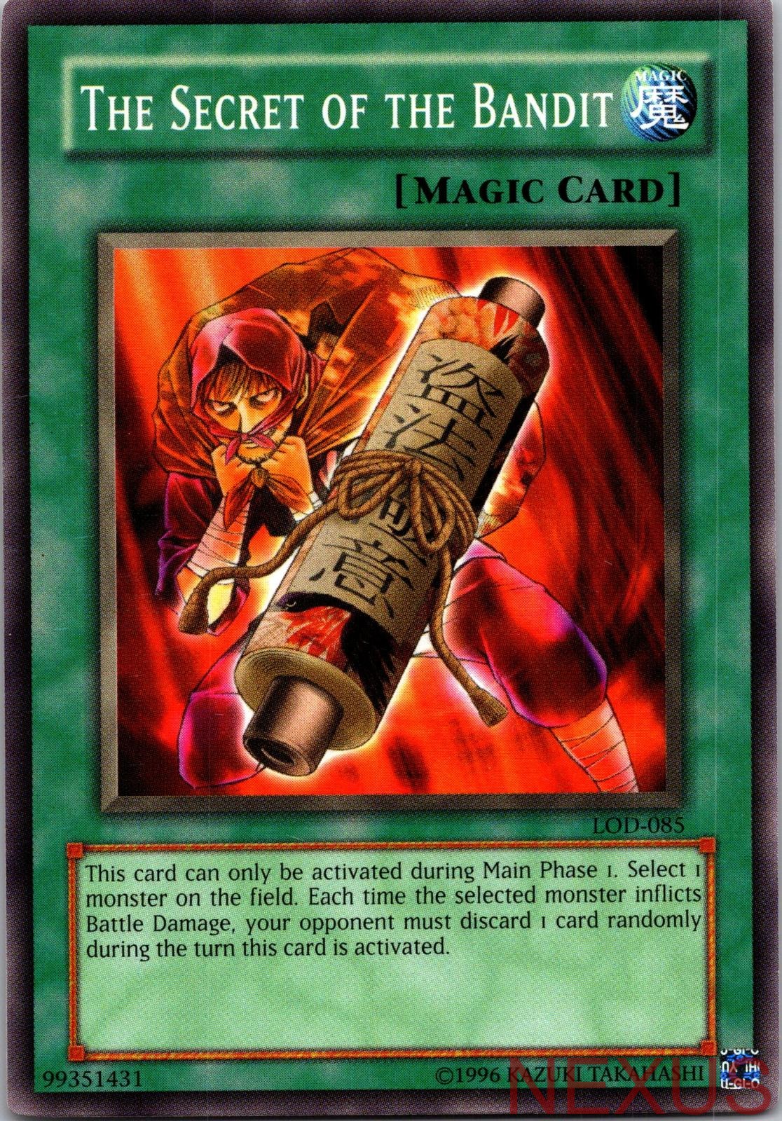The Secret of the Bandit LOD-085 Common Unlimited Lightly Played