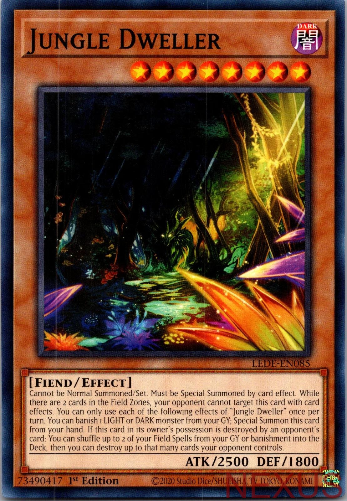 Jungle Dweller LEDE-EN085 Common 1st Edition Near Mint