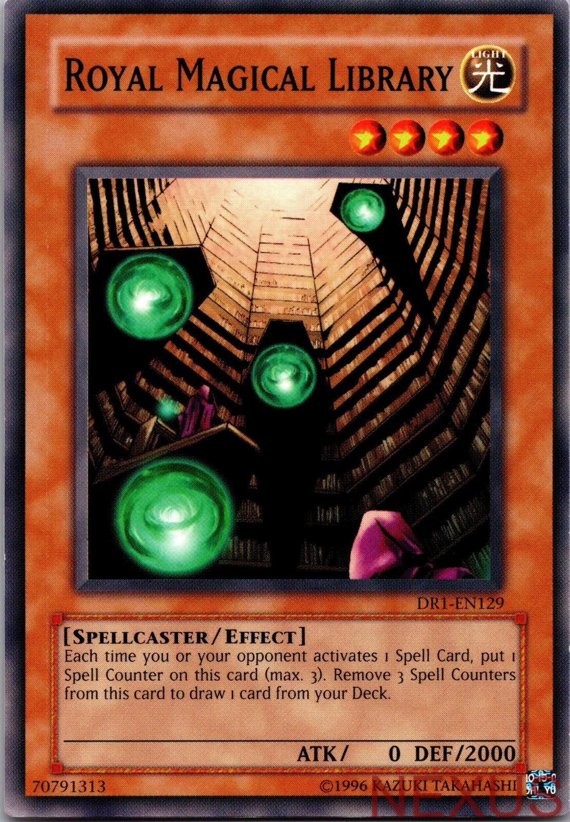 Royal Magical Library DR1-EN129 Dark Revelation Volume 1 Yu-Gi-Oh Unlimited NM