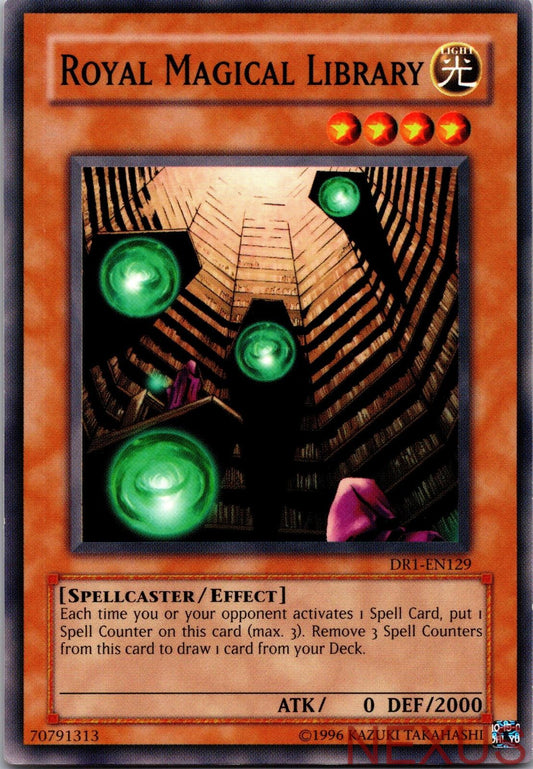 Royal Magical Library DR1-EN129 Dark Revelation Volume 1 Yu-Gi-Oh Unlimited NM