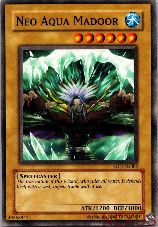 Neo Aqua Madoor SOD-EN002 Common Soul of the Duelist Unlimited Near Mint