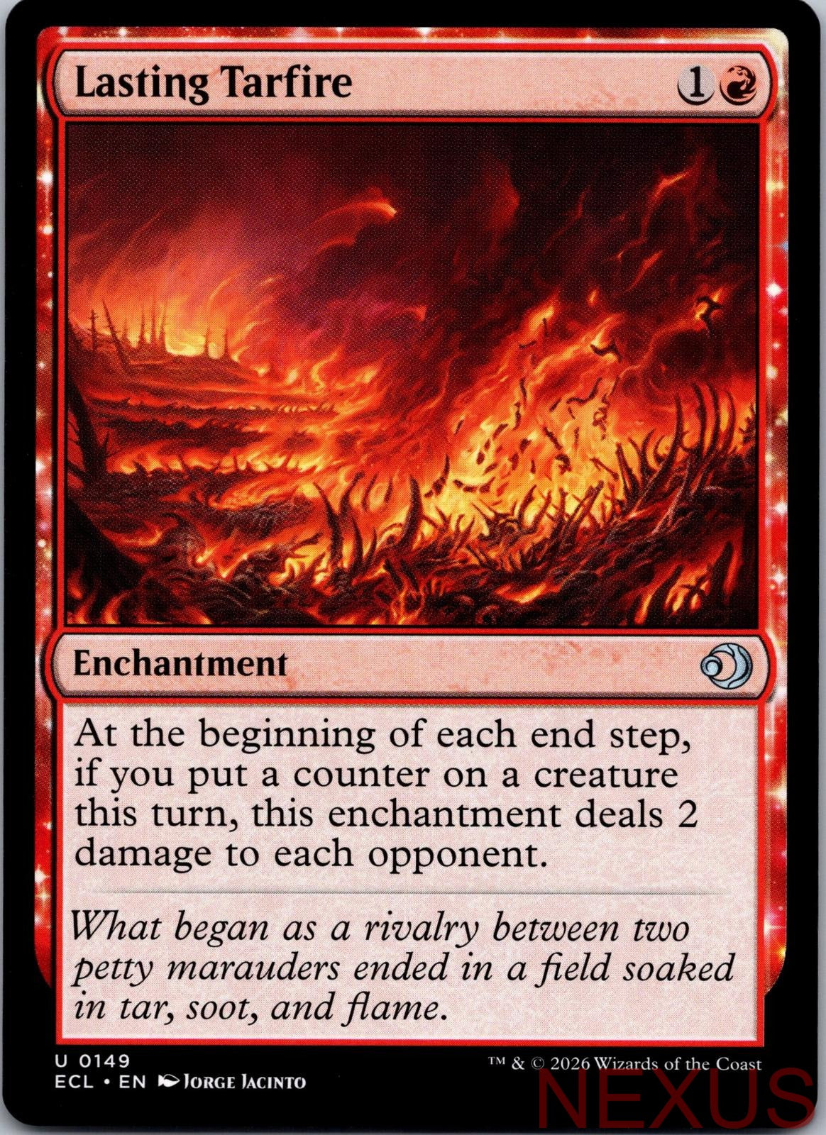 Lasting Tarfire 149 Uncommon Near Mint