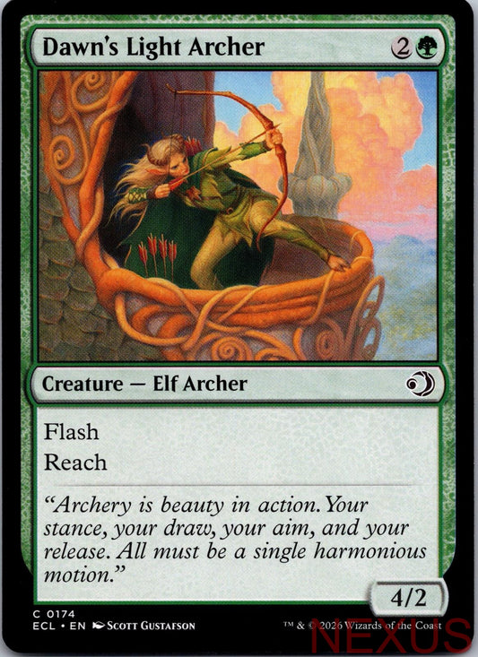 Dawn's Light Archer 174 Common Near Mint