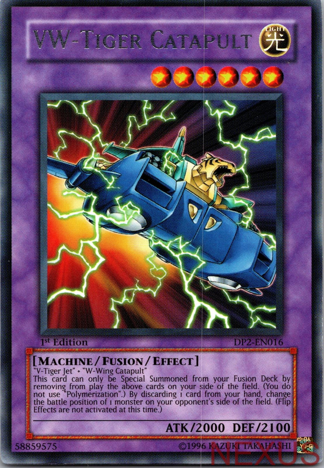 VW-Tiger Catapult DP2-EN016 Rare 1st Edition Lightly Played