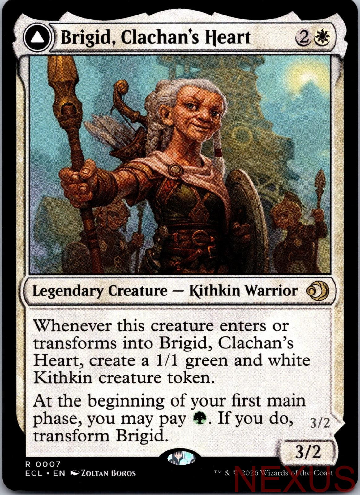 Brigid, Clachan's Heart 7 Rare Near Mint