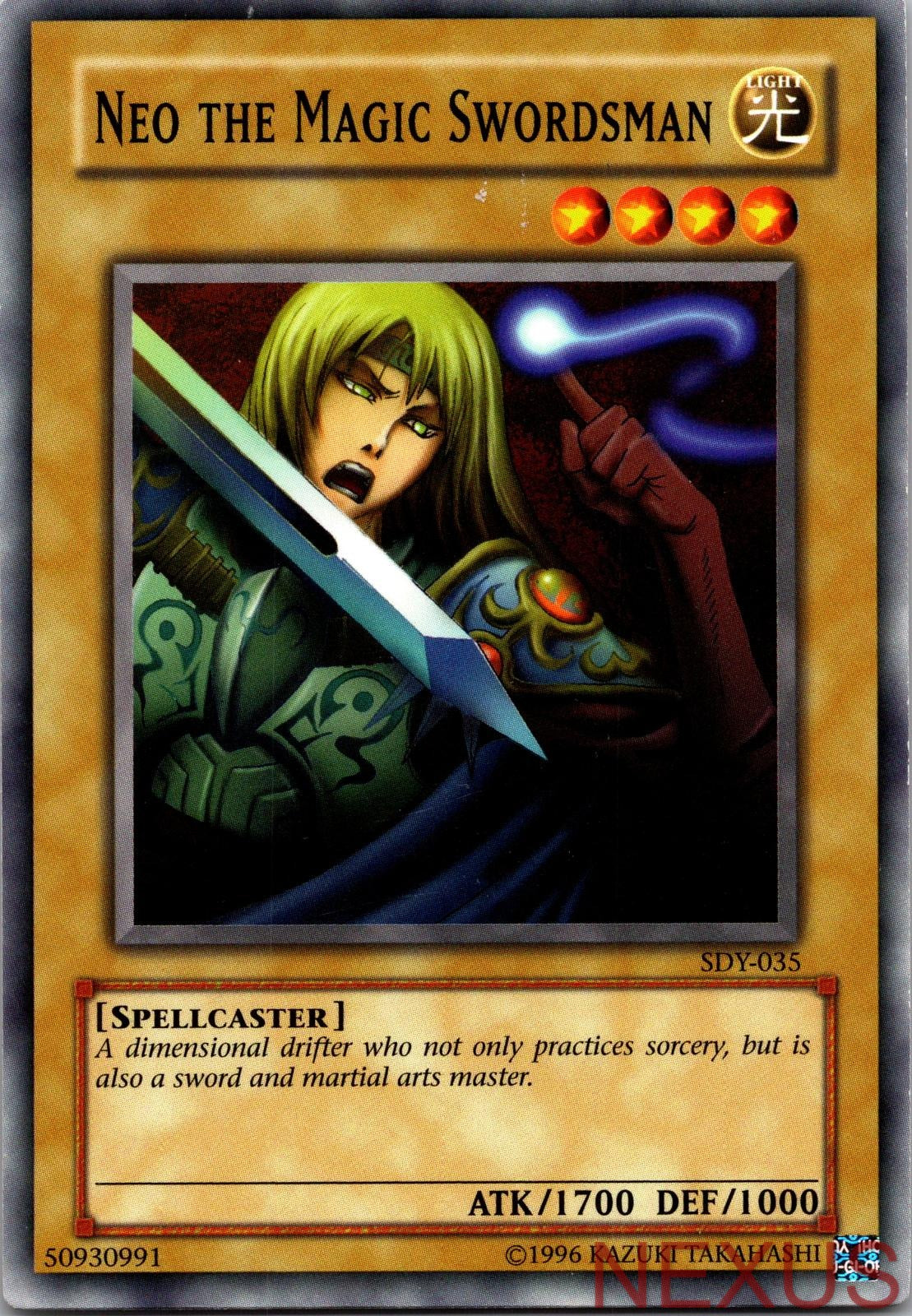 Neo the Magic Swordsman SDY-035 Common Unlimited Lightly Played