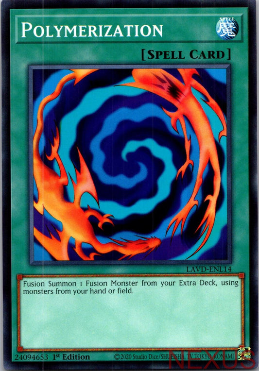 Polymerization LAVD-ENL14 Common / Short Print 1st Edition Near Mint