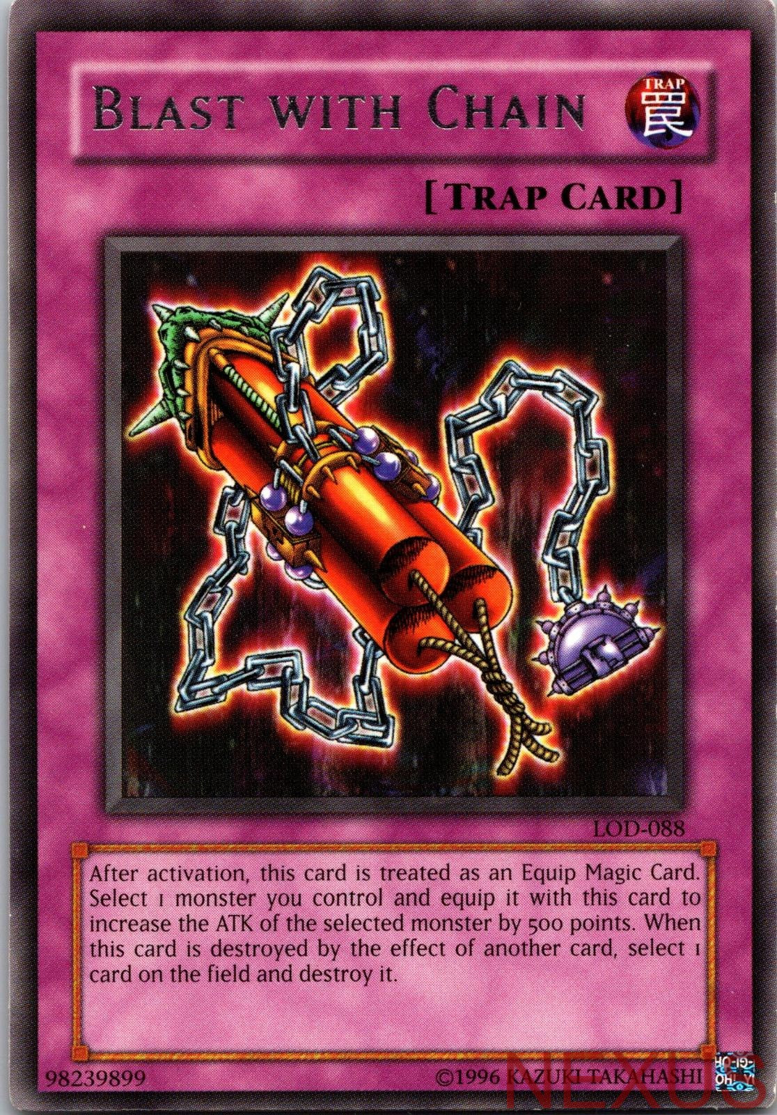 Blast with Chain LOD-088 Rare Legacy of Darkness Unlimited Near Mint