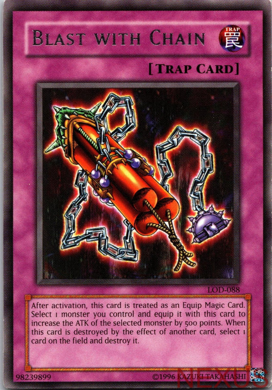 Blast with Chain LOD-088 Rare Legacy of Darkness Unlimited Near Mint