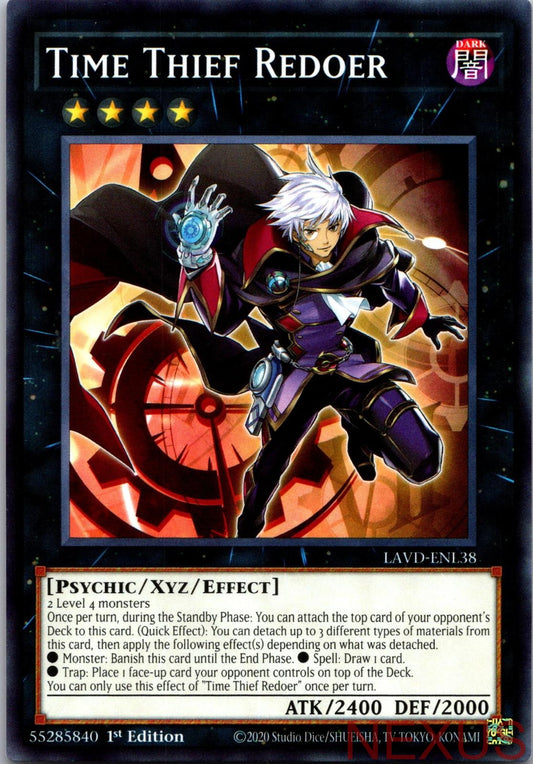 Time Thief Redoer LAVD-ENL38 Legendary Arc-V Decks 1st Edition NM