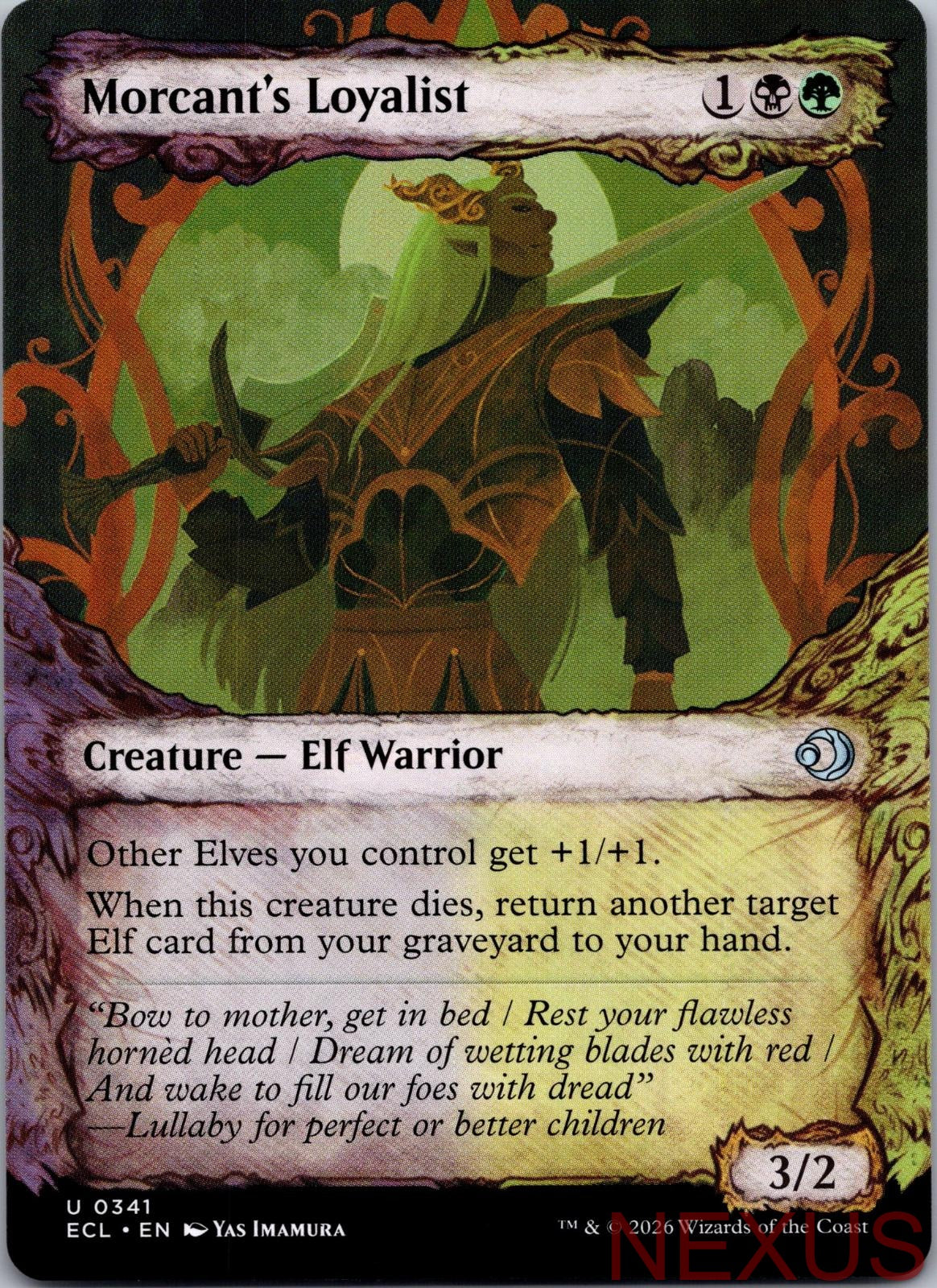 Morcant's Loyalist (Showcase) 341 Uncommon Near Mint