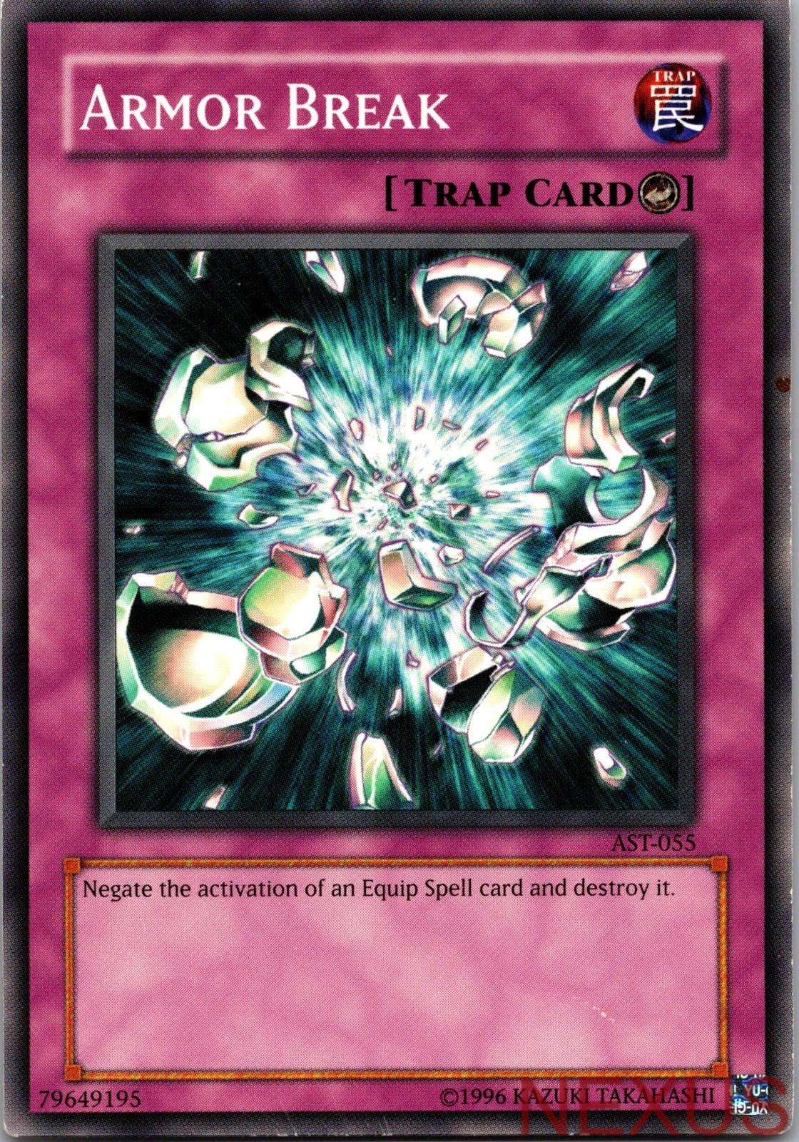Armor Break AST-055 Common Ancient Sanctuary Unlimited Near Mint