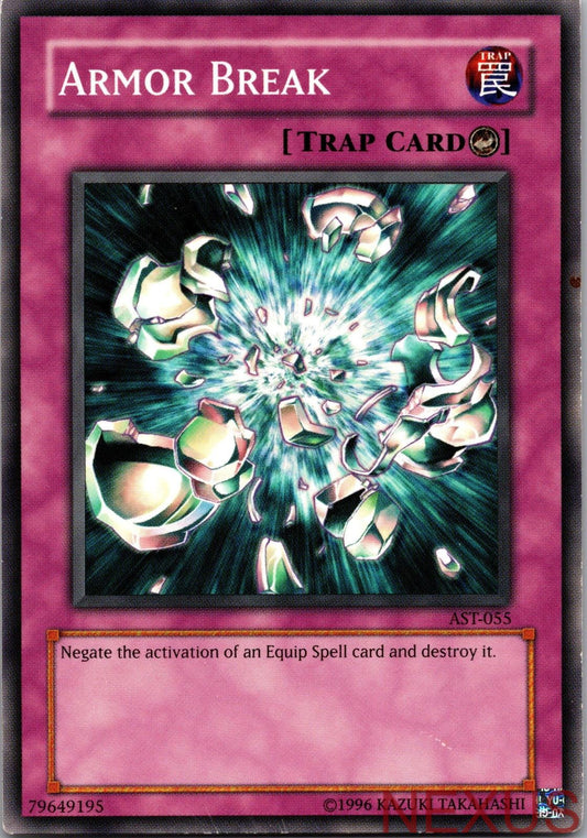 Armor Break AST-055 Common Ancient Sanctuary Unlimited Near Mint