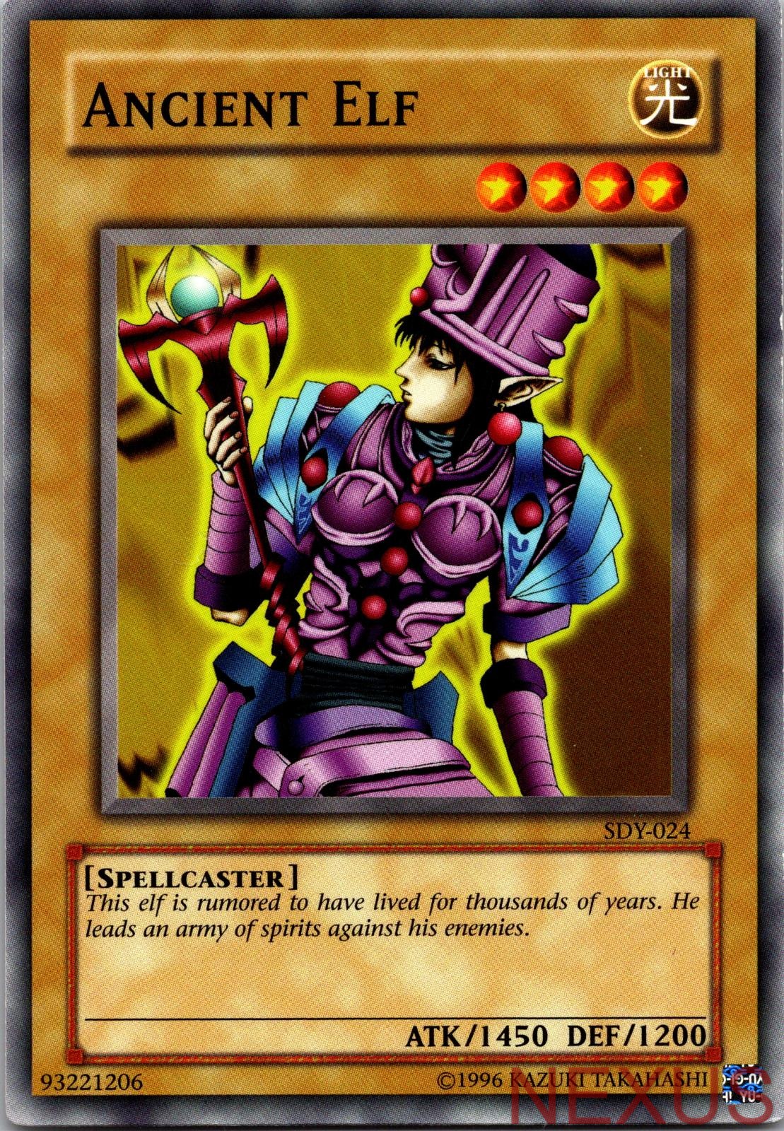 Ancient Elf SDY-024 Common Unlimited Lightly Played