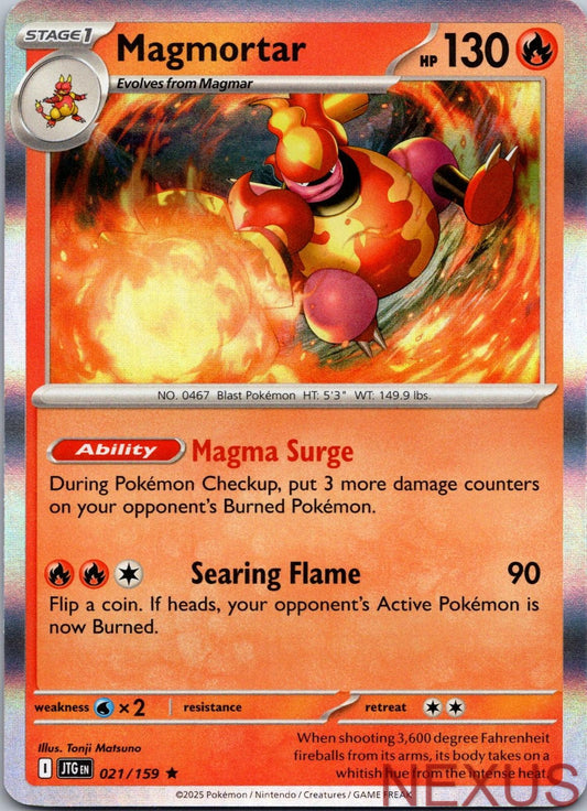 Magmortar 021/159 Rare Holo Near Mint