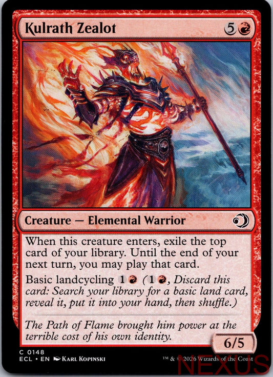 Kulrath Zealot 148 Common Near Mint