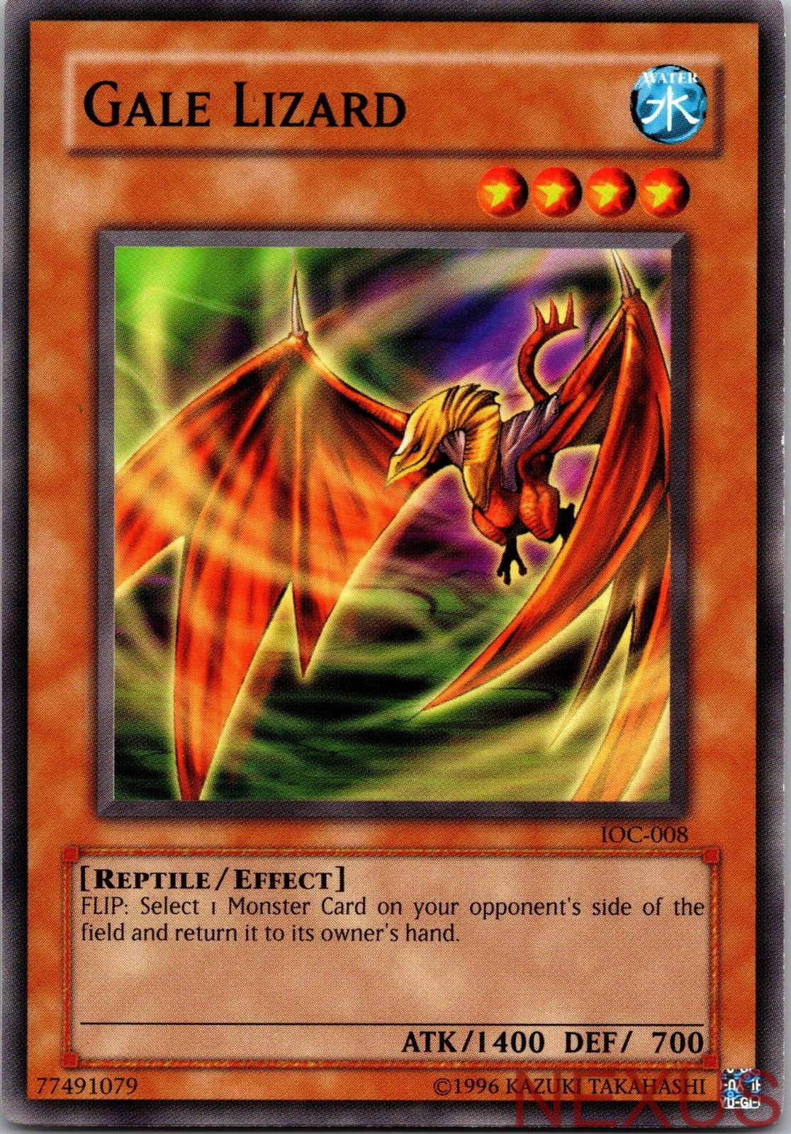Gale Lizard IOC-008 Common Invasion of Chaos Unlimited Near Mint