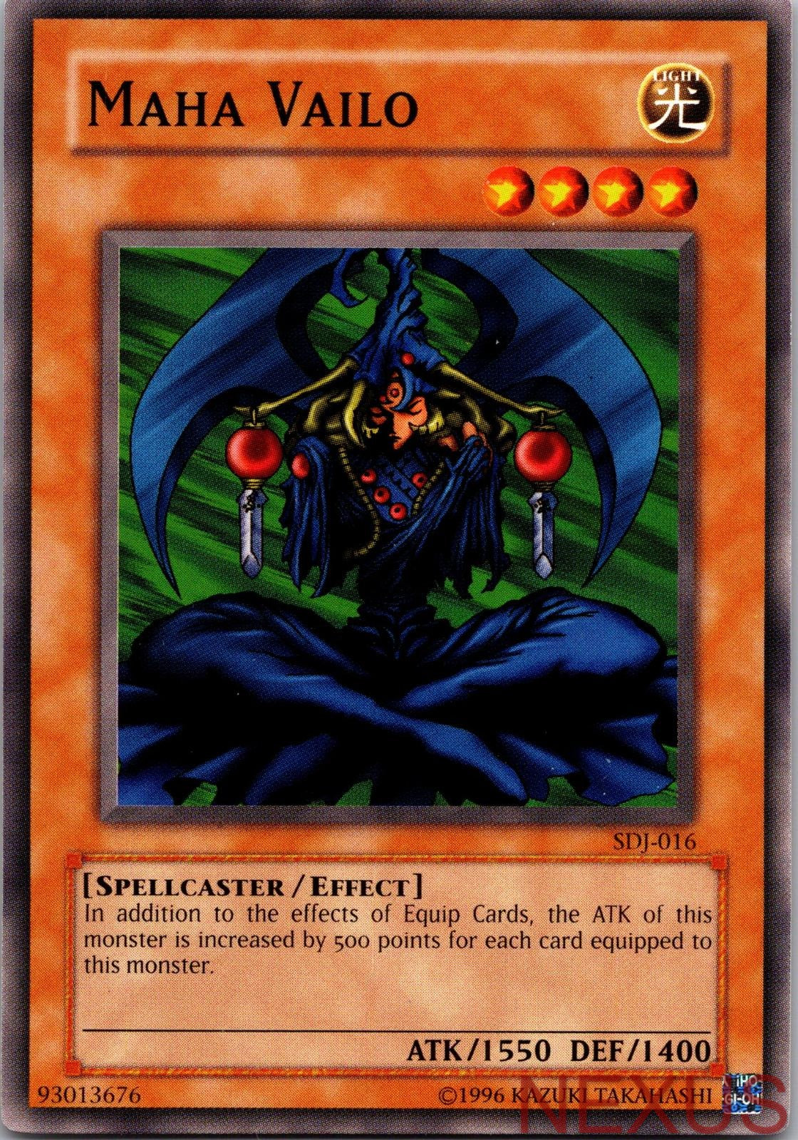 Maha Vailo SDJ-016 Common Starter Deck: Joey Unlimited Near Mint