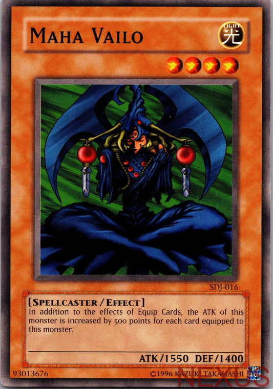 Maha Vailo SDJ-016 Common Starter Deck: Joey Unlimited Near Mint