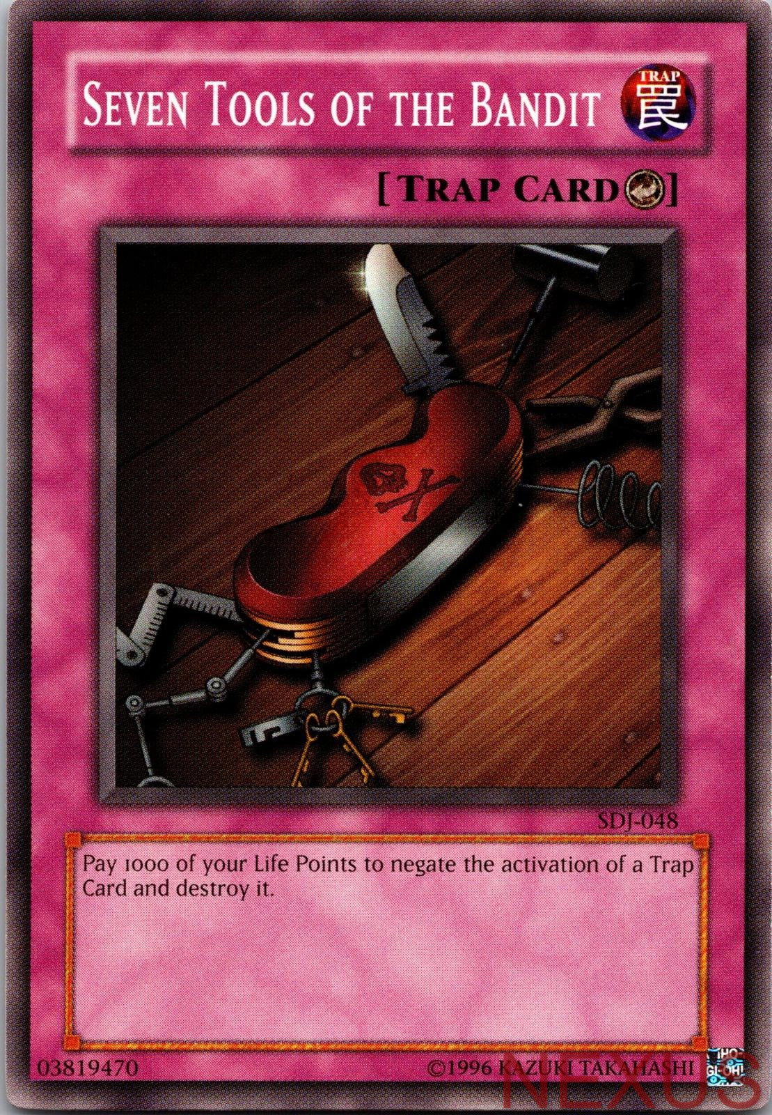 Seven Tools of the Bandit SDJ-048 Starter Deck: Joey Yu-Gi-Oh Unlimited NM
