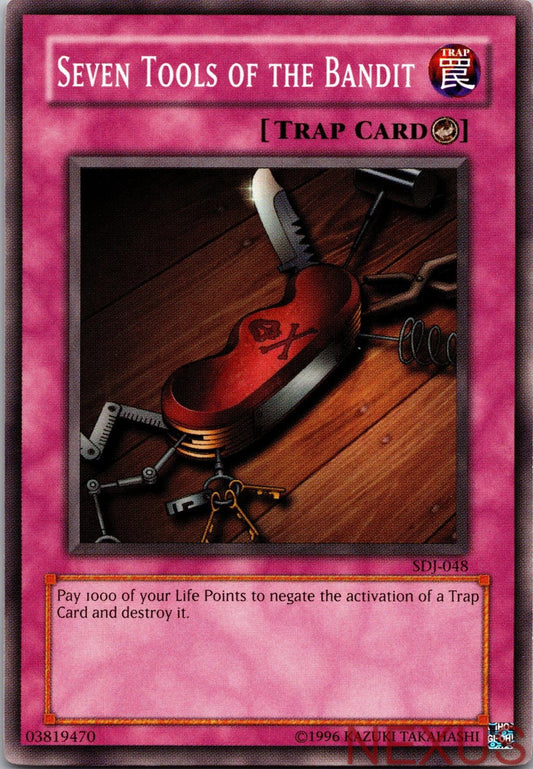 Seven Tools of the Bandit SDJ-048 Starter Deck: Joey Yu-Gi-Oh Unlimited NM