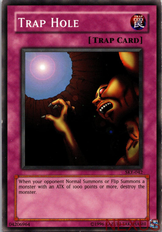 Trap Hole SKE-042 Common Starter Deck: Kaiba Evolution Yu-Gi-Oh Unlimited MP