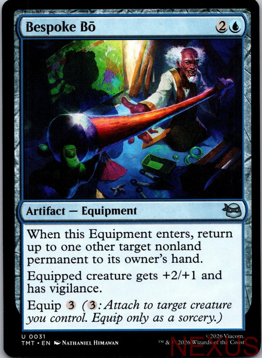 Bespoke Bo 0031 Uncommon Teenage Mutant Ninja Turtles Magic: The Gathering NM
