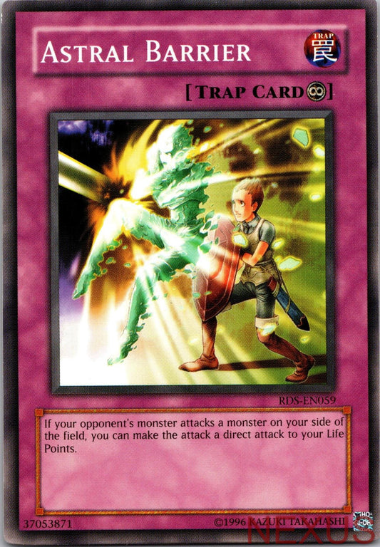 Astral Barrier RDS-EN059 Common Rise of Destiny Unlimited Near Mint