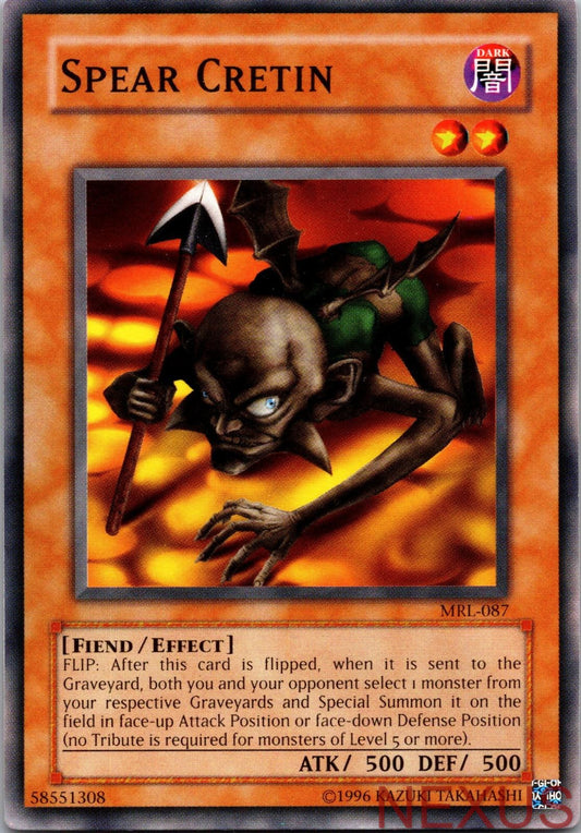 Spear Cretin MRL-087 Common Magic Ruler Unlimited Near Mint