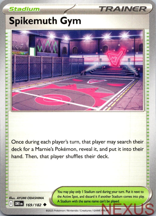 Spikemuth Gym 169/182 Uncommon Near Mint