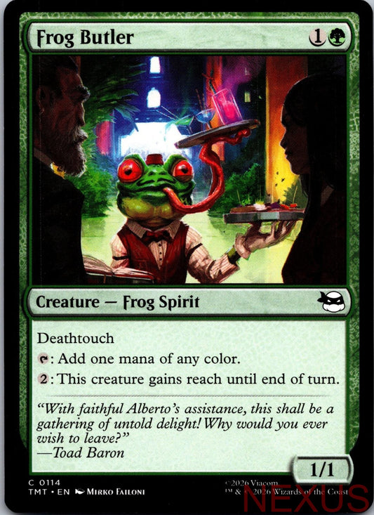 Frog Butler 0114 Common Teenage Mutant Ninja Turtles Magic: The Gathering NM