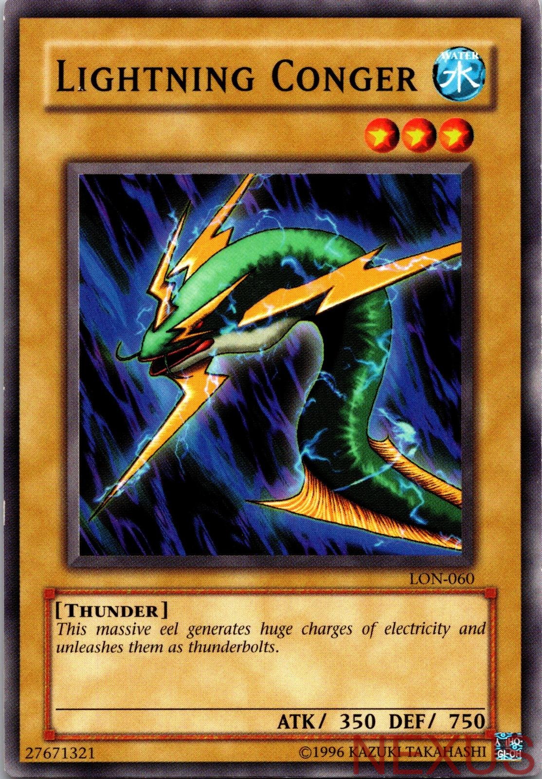 Lightning Conger LON-060 Common Labyrinth of Nightmare Unlimited Near Mint