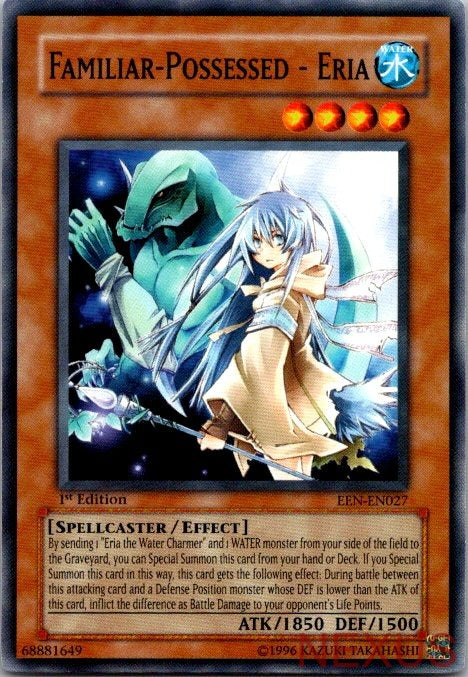 Familiar-Possessed - Eria EEN-EN027 Elemental Energy Yu-Gi-Oh 1st Edition NM